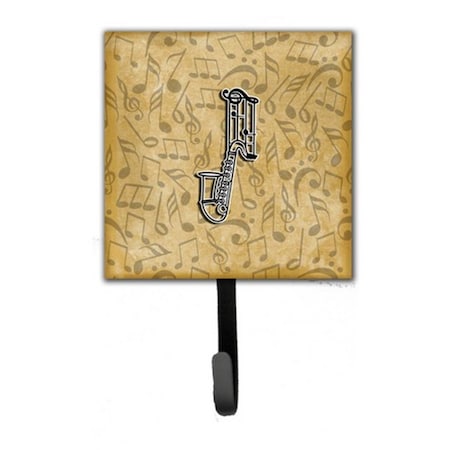 Micasa Letter J Musical Instrument Alphabet Leash & Key Holder MI720059